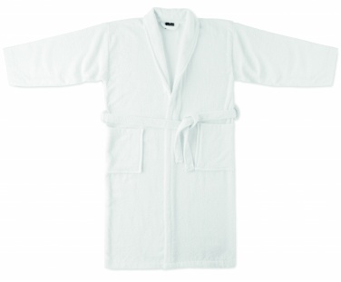 Logo trade promotional gift photo of: Bathrobe organic cotton XL/XXL