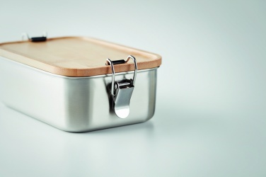 Logo trade corporate gifts picture of: Stainless steel lunch box 750ml