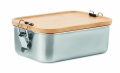 Stainless steel lunch box 750ml, Wood