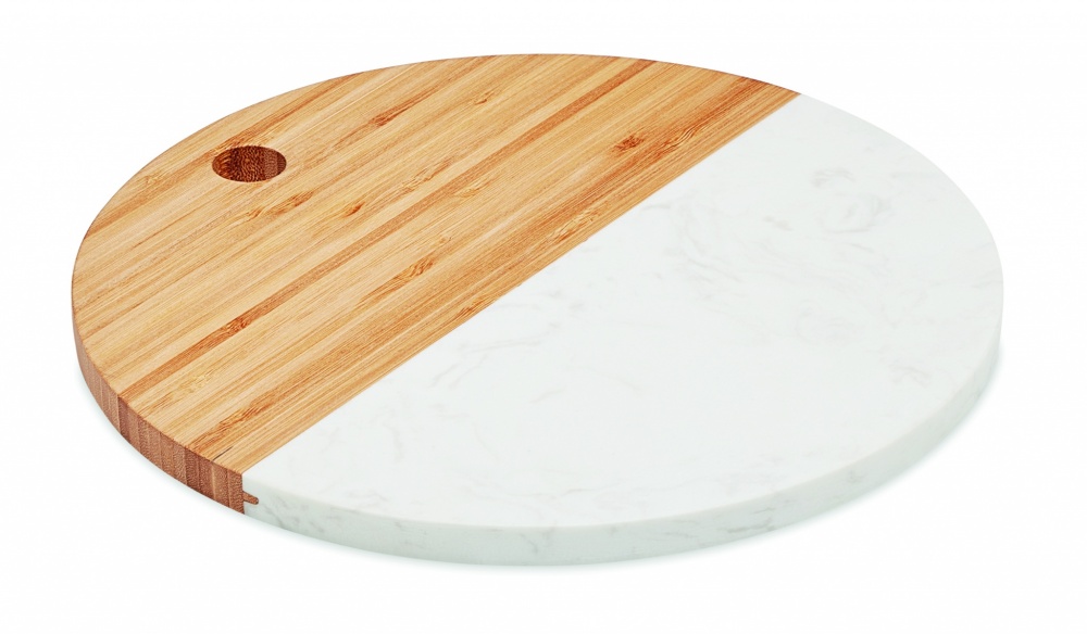 Logotrade corporate gifts photo of: Marble/ bamboo serving board