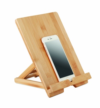 Logo trade promotional products picture of: Bamboo tablet stand TUANUI