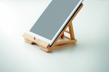 Logotrade promotional product picture of: Bamboo tablet stand TUANUI