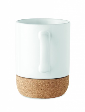 Logo trade promotional giveaway photo of: Sublimation mug with cork base