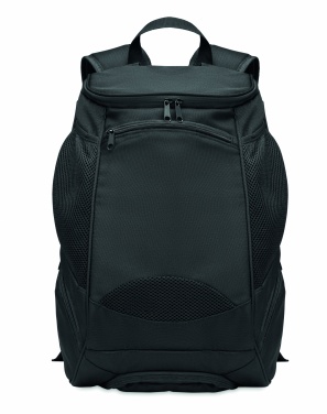 Logo trade business gifts image of: 600D RPET sports rucksack