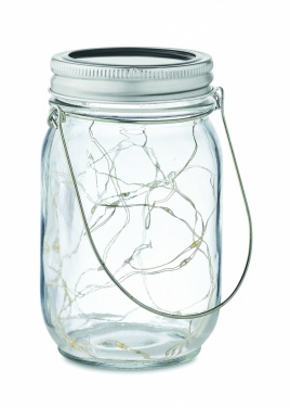 Logotrade advertising products photo of: Solar mason jar outdoor lamp