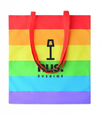 Logo trade promotional merchandise image of: 200 gr/m² cotton shopping bag