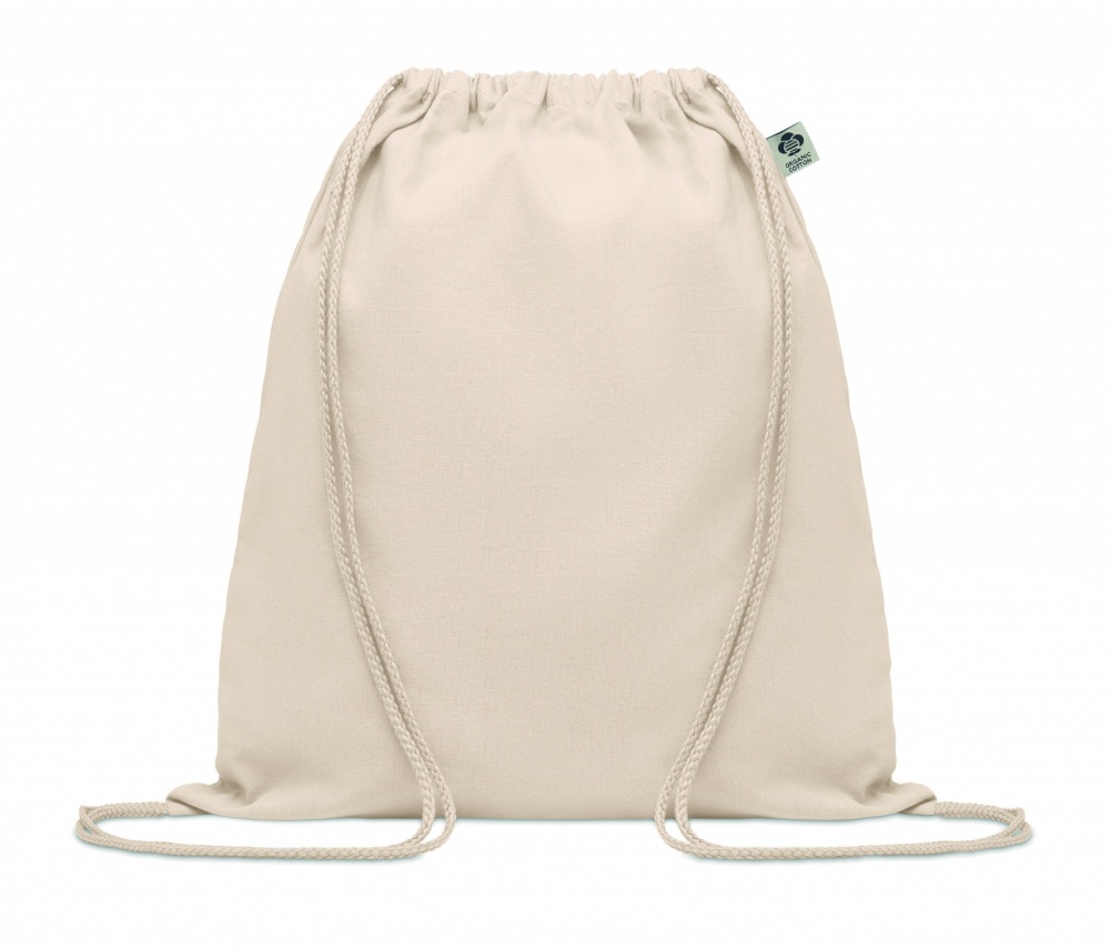 Logotrade promotional giveaways photo of: Organic cotton drawstring bag