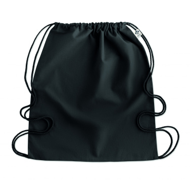 Logotrade corporate gift image of: Organic cotton drawstring bag