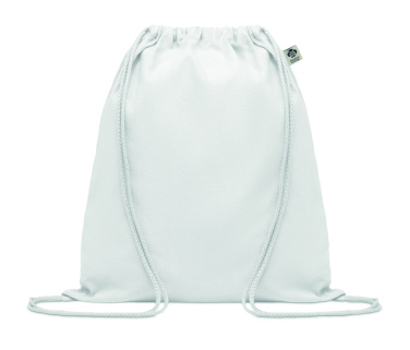 Logotrade corporate gift picture of: Organic cotton drawstring bag