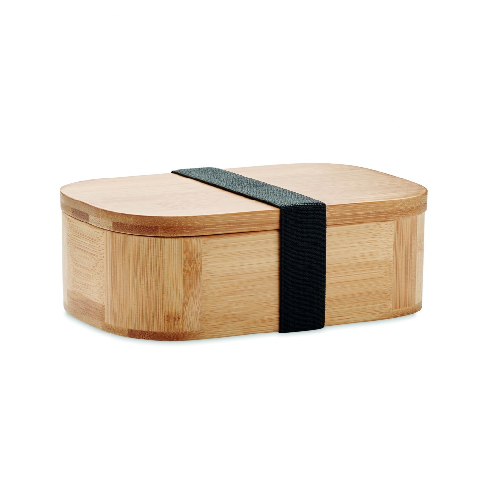 Logo trade promotional products image of: Bamboo lunch box 650ml LADEN