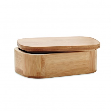 Logo trade corporate gifts image of: Bamboo lunch box 650ml LADEN