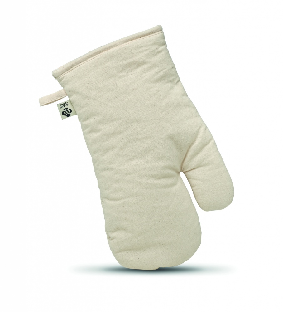 Logo trade promotional item photo of: Organic cotton oven glove