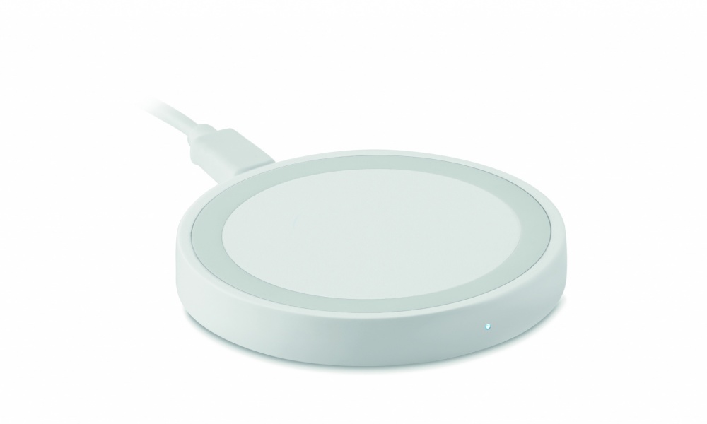 Logo trade advertising products image of: Small wireless charger 15W