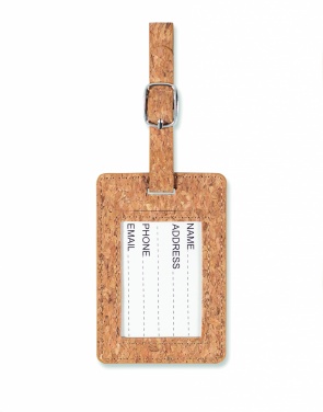 Logotrade corporate gifts photo of: Cork luggage tag