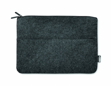 Logotrade corporate gift picture of: RPET felt zipped laptop bag