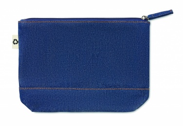 Logotrade corporate gift picture of: Recycled denim cosmetic pouch