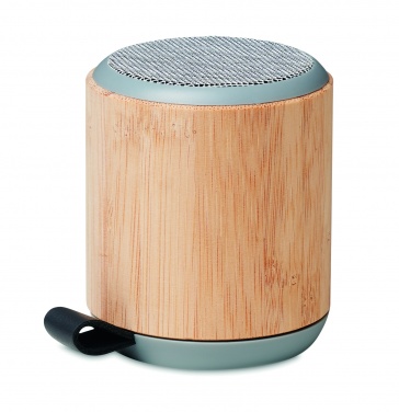 Logotrade corporate gift picture of: 5.3 wireless bamboo speaker