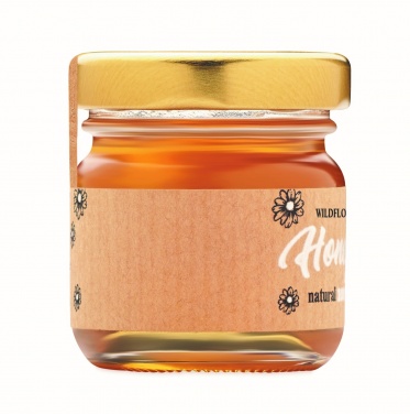 Logo trade promotional merchandise image of: Wildflower honey jar 50 gr