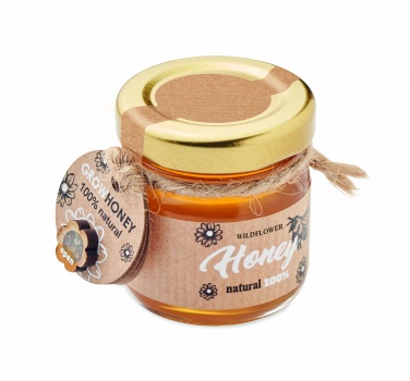 Logo trade promotional merchandise picture of: Wildflower honey jar 50 gr