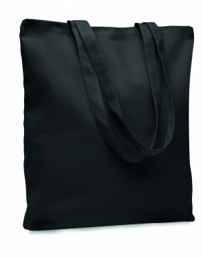 Logo trade corporate gifts image of: 270 gr/m² Canvas shopping bag