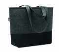 RPET felt shopping bag, Stone Grey