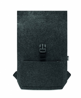 Logo trade advertising products picture of: RPET felt backpack