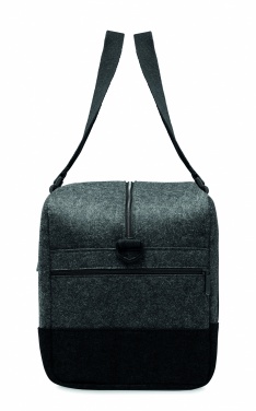 Logo trade corporate gifts image of: RPET felt weekend bag