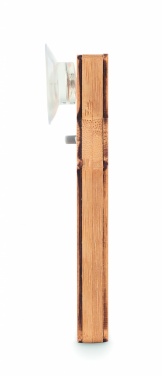 Logo trade promotional merchandise picture of: Bamboo weather station HISA