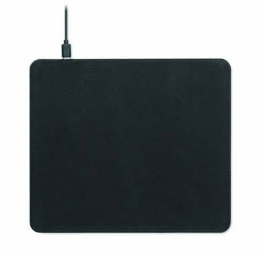 Logotrade advertising products photo of: Cork mouse mat charger 15W