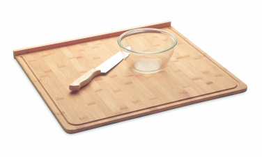 Logo trade promotional products image of: Large bamboo cutting board