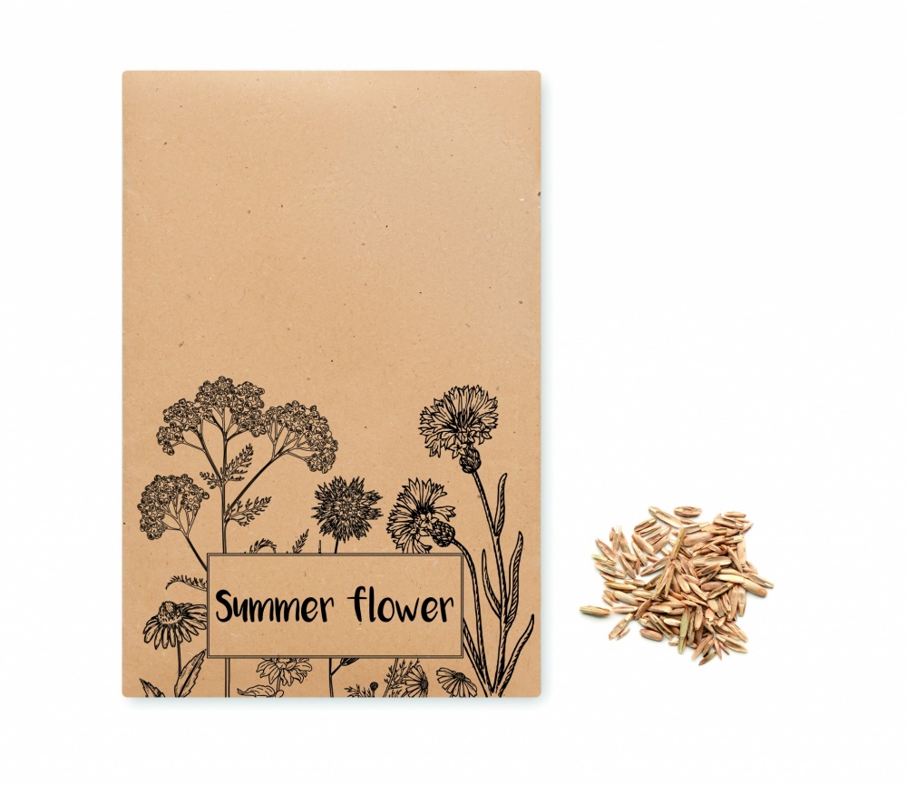 Logotrade promotional item picture of: Flowers mix seeds in envelope