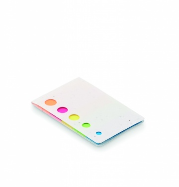 Logo trade corporate gift photo of: Seed paper page markers pad