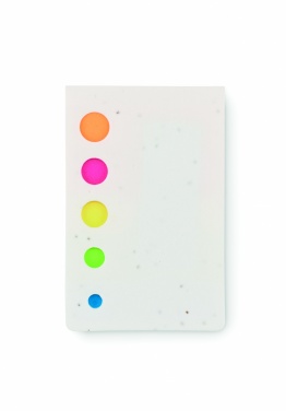 Logo trade promotional product photo of: Seed paper page markers pad