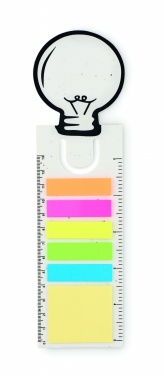 Logotrade corporate gift image of: Seed paper bookmark w/memo pad