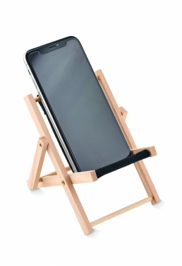 Logotrade business gifts photo of: Deckchair-shaped phone stand