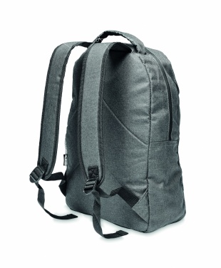 Logo trade advertising products image of: 600D RPET 2 tone backpack