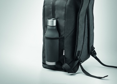 Logo trade promotional giveaway photo of: 600D RPET 2 tone backpack