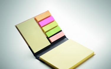 Logotrade promotional giveaway image of: Bamboo sticky note memo pad