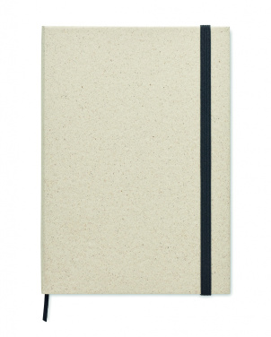 Logo trade advertising products picture of: A5 grass notebook 80 lined