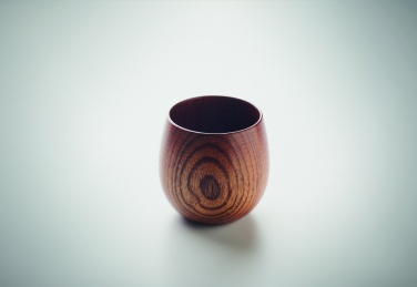 Logo trade promotional product photo of: Oak wooden mug 250 ml