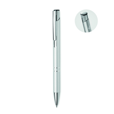 Logo trade advertising products image of: Recycled aluminium ball pen