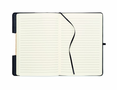 Logo trade corporate gifts picture of: A5 RPET notebook 80 lined