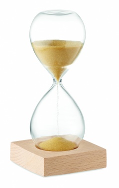 Logo trade promotional giveaways picture of: 5 minute sand hourglass