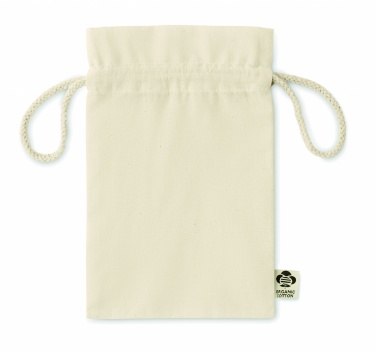 Logotrade promotional merchandise picture of: Small organic cotton gift bag