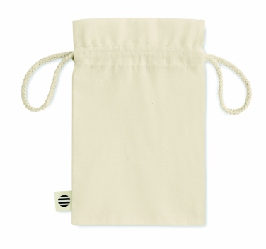 Logo trade promotional products picture of: Small organic cotton gift bag