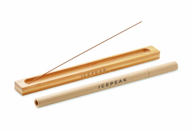 Logo trade business gifts image of: Incense set in bamboo