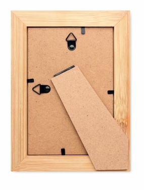 Logo trade promotional merchandise photo of: Bamboo photo frame