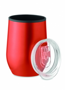 Logotrade promotional giveaway image of: Double wall travel cup 350 ml