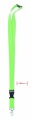 Lanyard cotton 20mm, Lime