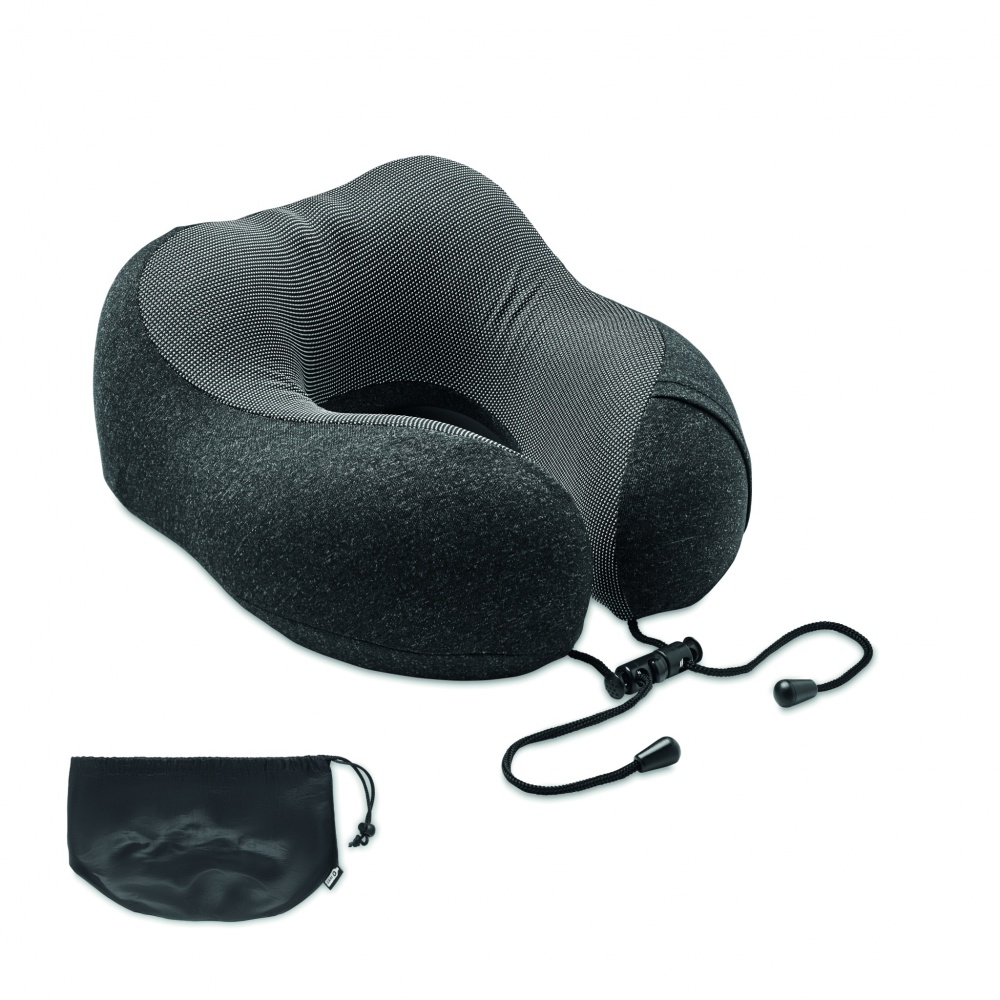 Logotrade advertising products photo of: Travel Pillow in RPET